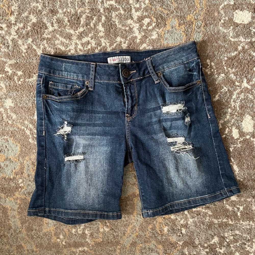 denim shorts